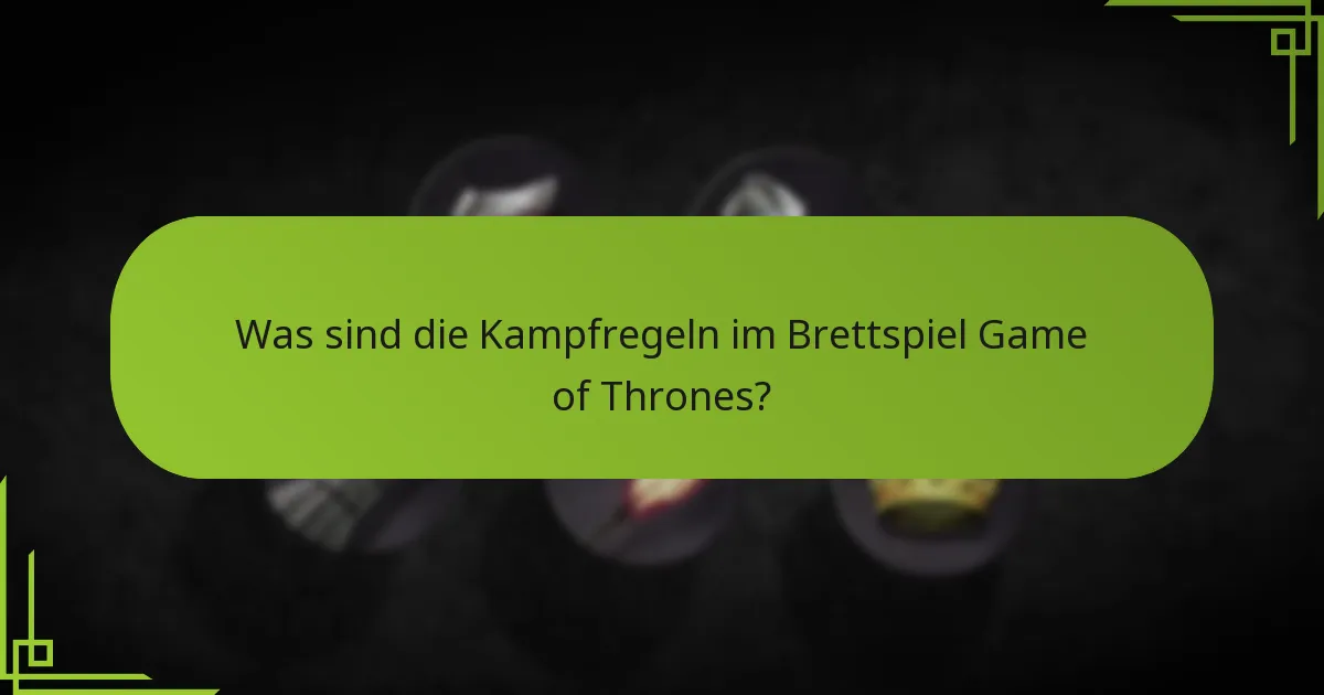 Was sind die verschiedenen Einheitentypen im Brettspiel Game of Thrones?