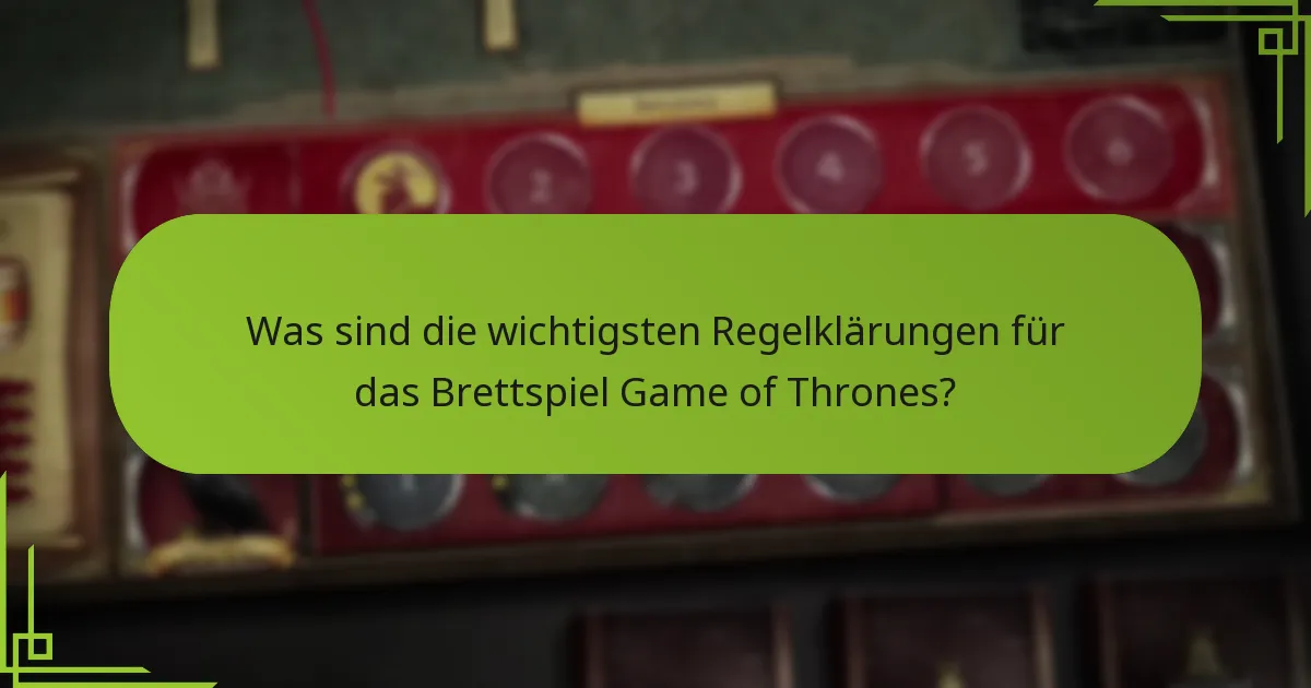 Wie ist ein Zug im Brettspiel Game of Thrones strukturiert?