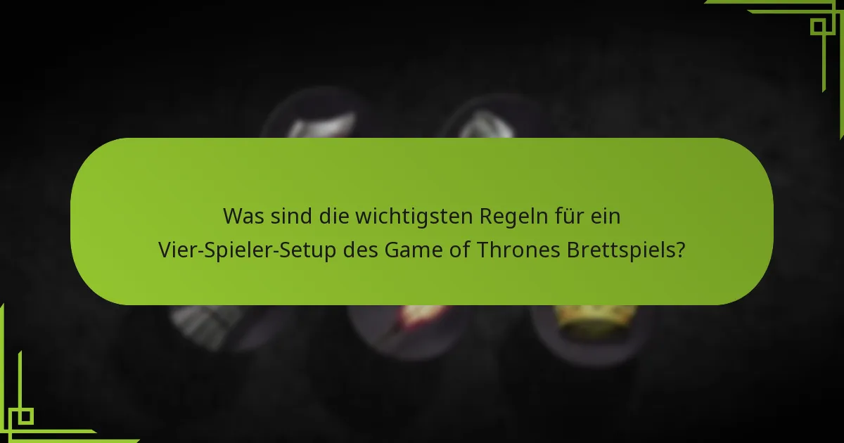 Wie beeinflussen Territoriumsänderungen das Gameplay in einem Vier-Spieler-Szenario?